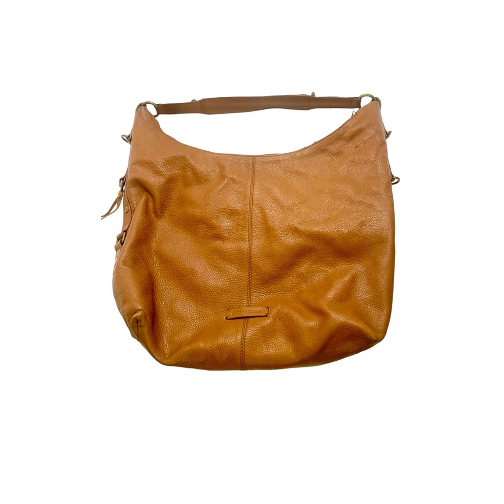 Lucky Leather Brown Hobo Large Purse Shoulder Bag
